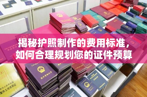 达川揭秘护照制作的费用标准，如何合理规划您的证件预算