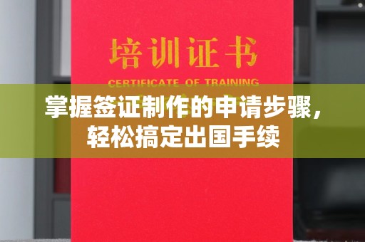 达川掌握签证制作的申请步骤，轻松搞定出国手续
