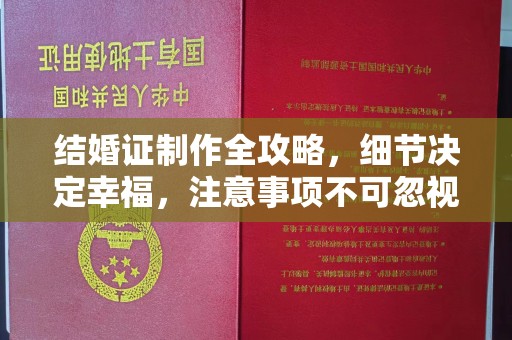 达川结婚证制作全攻略，细节决定幸福，注意事项不可忽视