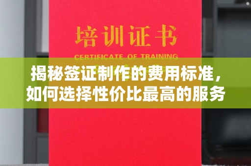 达川揭秘签证制作的费用标准，如何选择性价比最高的服务？