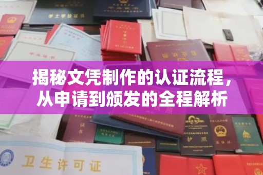 达川揭秘文凭制作的认证流程，从申请到颁发的全程解析