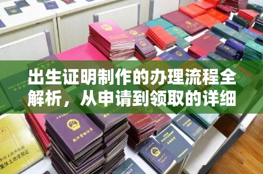 达川出生证明制作的办理流程全解析，从申请到领取的详细指南