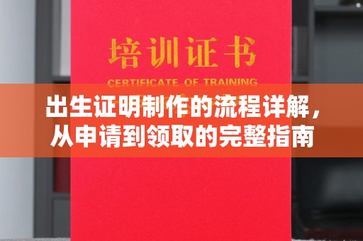 达川出生证明制作的流程详解，从申请到领取的完整指南