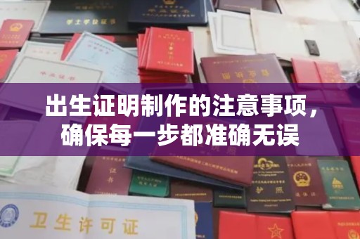 达川出生证明制作的注意事项，确保每一步都准确无误