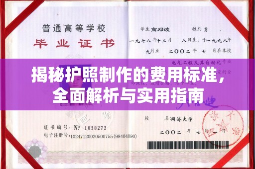 达川揭秘护照制作的费用标准，全面解析与实用指南